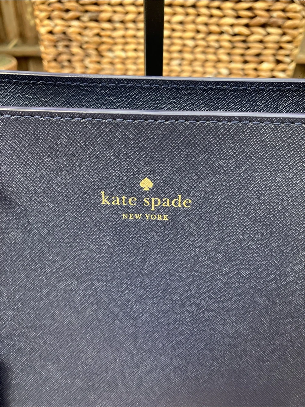 Kate Spade Scott’s Place Lida Navy and Pink Tote